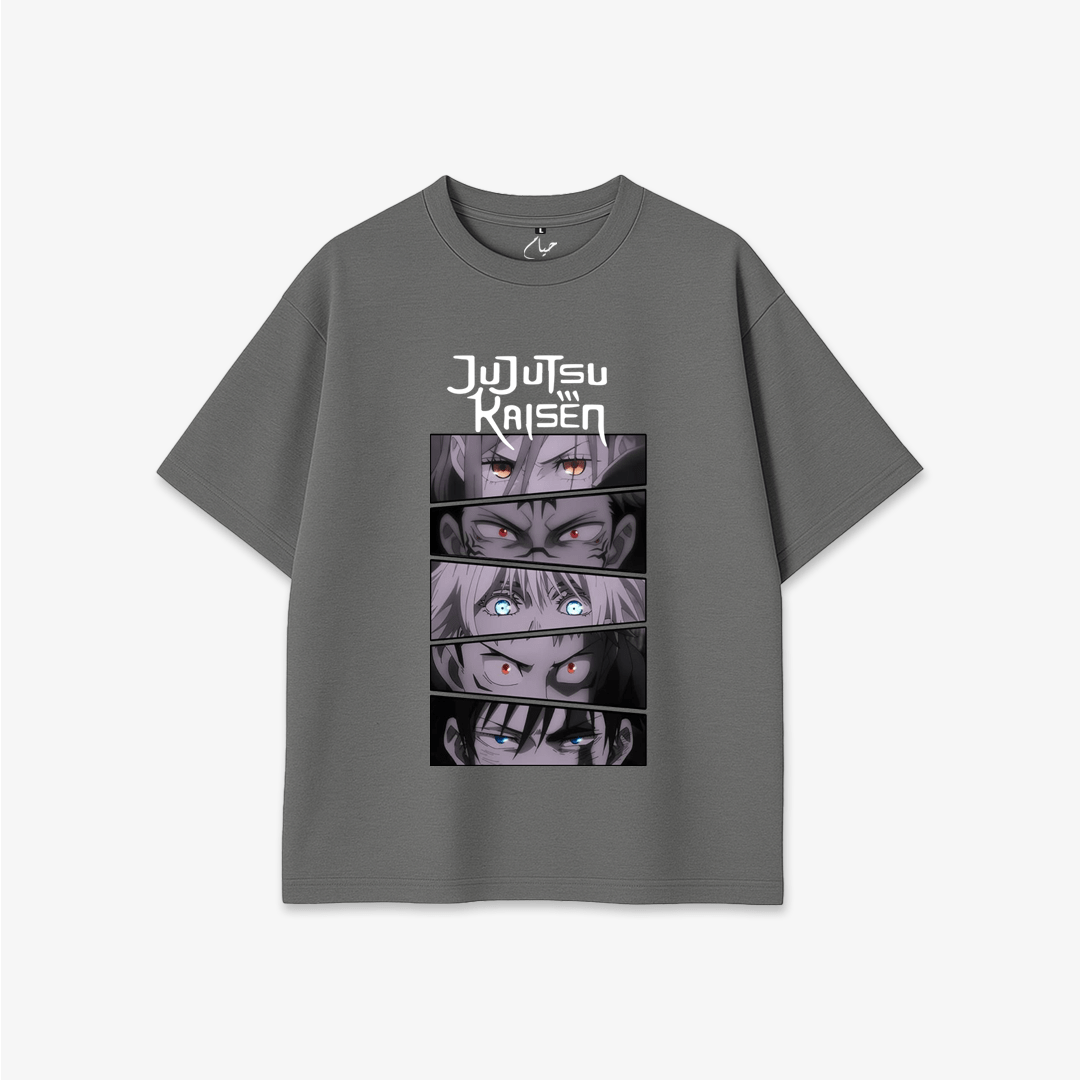 JuJutSu Kaisen Blooded - Printed Oversized T-Shirt